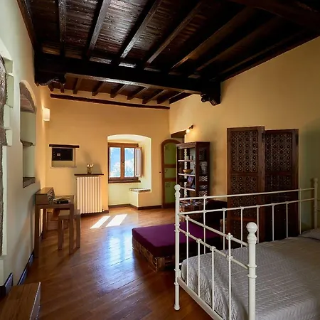 Castrum A Spoleto, Umbria Çiftlik konaklama Strettura